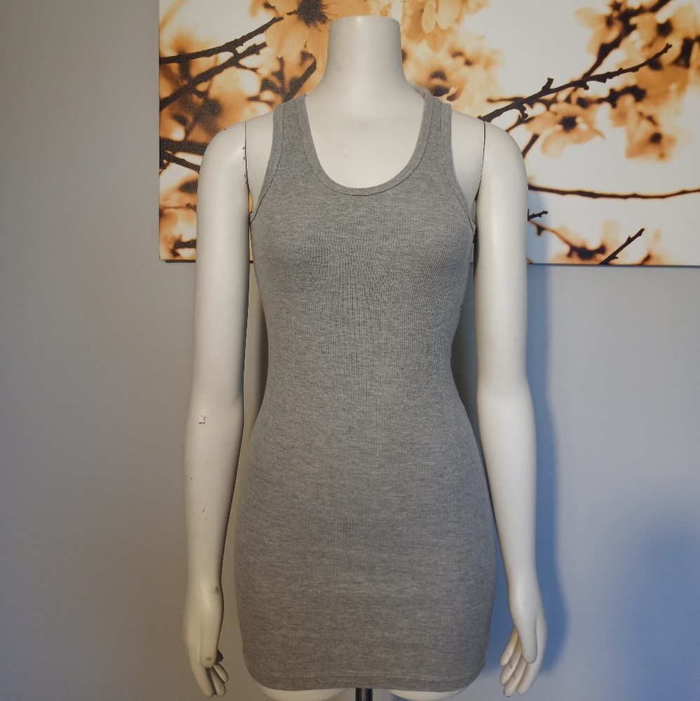 Grey tank top dress